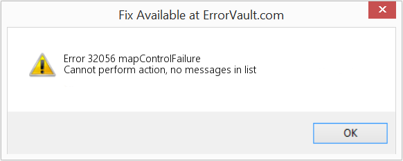 Fix mapControlFailure (Error Error 32056)