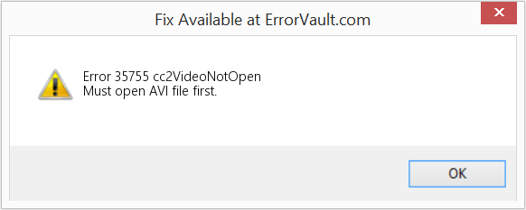 Fix cc2VideoNotOpen (Error Error 35755)