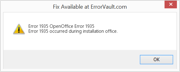 How to fix Error 1935 (OpenOffice Error 1935) - Error 1935 occurred during  installation office.