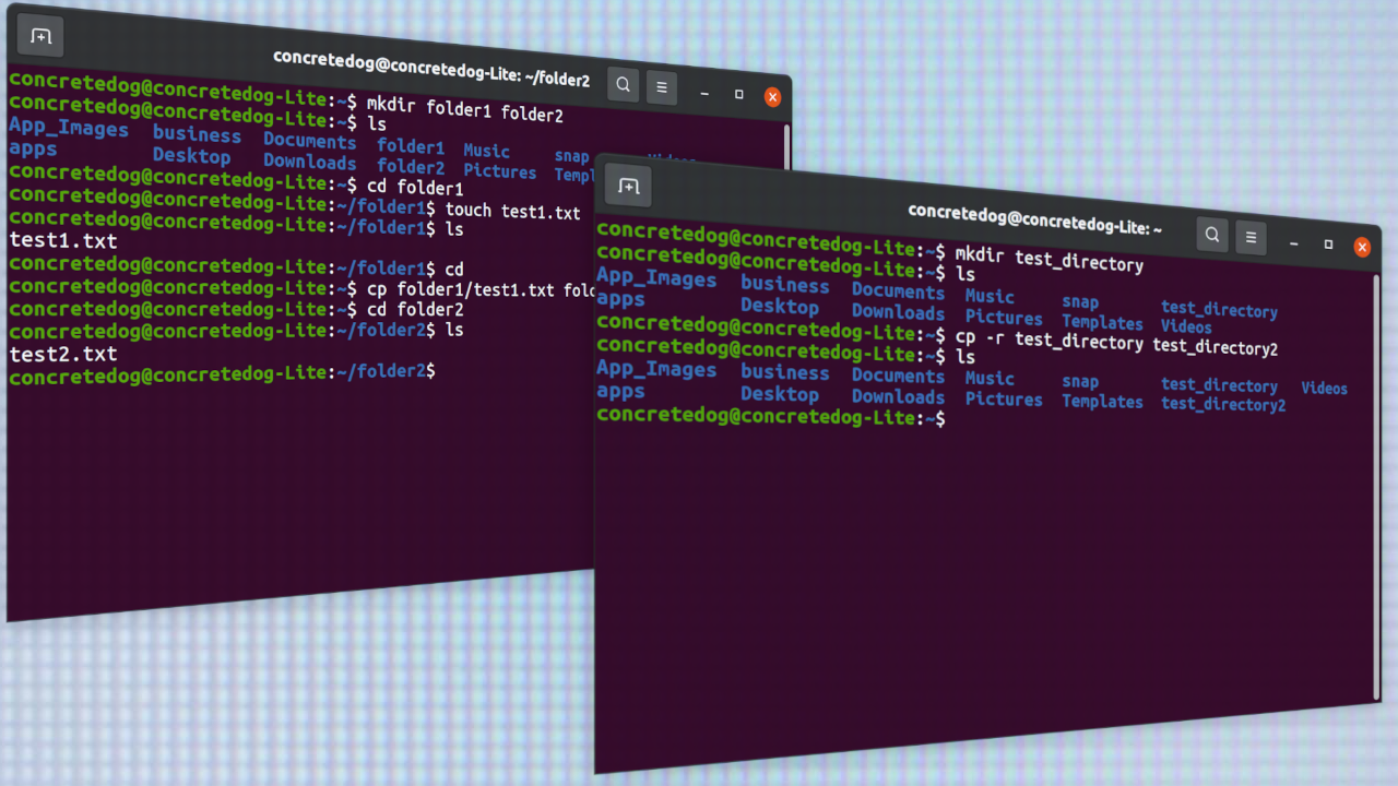 Open the terminal by pressing Ctrl+Alt+T.
Navigate to the parent directory of the non-empty directory using the cd command.